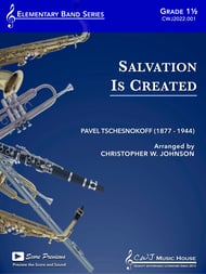 Salvation Is Created Concert Band sheet music cover Thumbnail